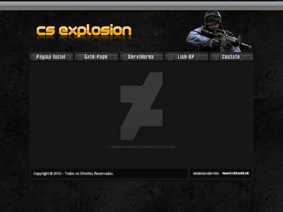 Css Explosion site CS eXplosion v1.2 by MarCoSEndLeR on DeviantArt