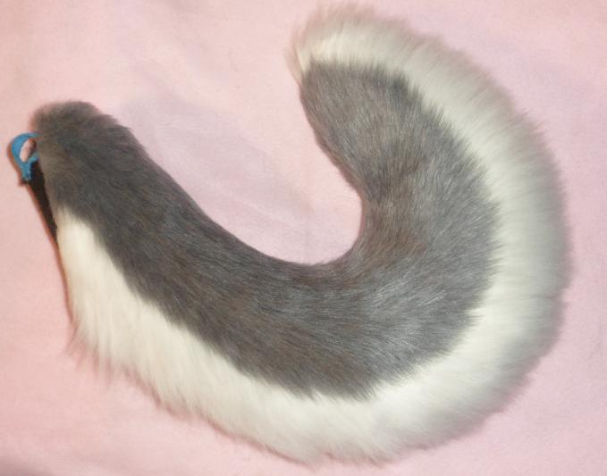 Gray Husky Tail