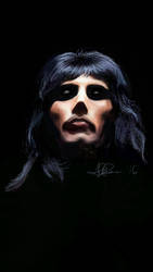 Freddie Mercury Painting