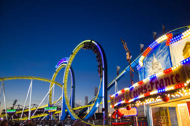 On the Hamburg DOM (Fun fair)