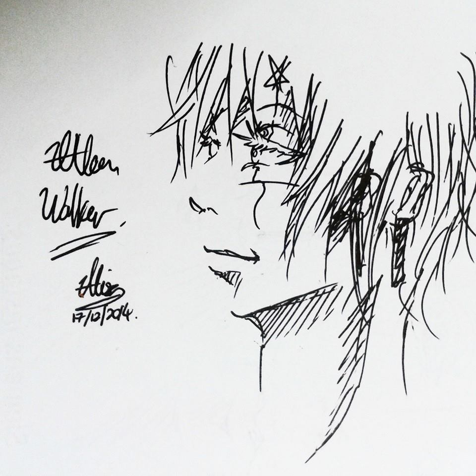 Quick sketch - Allen Walker