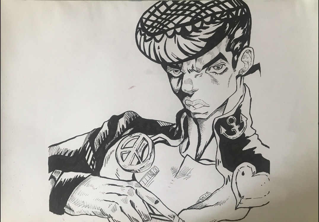 Josuke Higashikata drawing by tumiii-art on DeviantArt