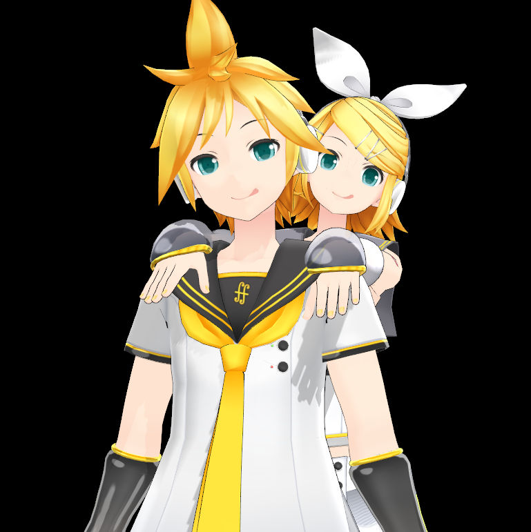 Len And Ryn Rin and Len by SimplyBeing02 on DeviantArt