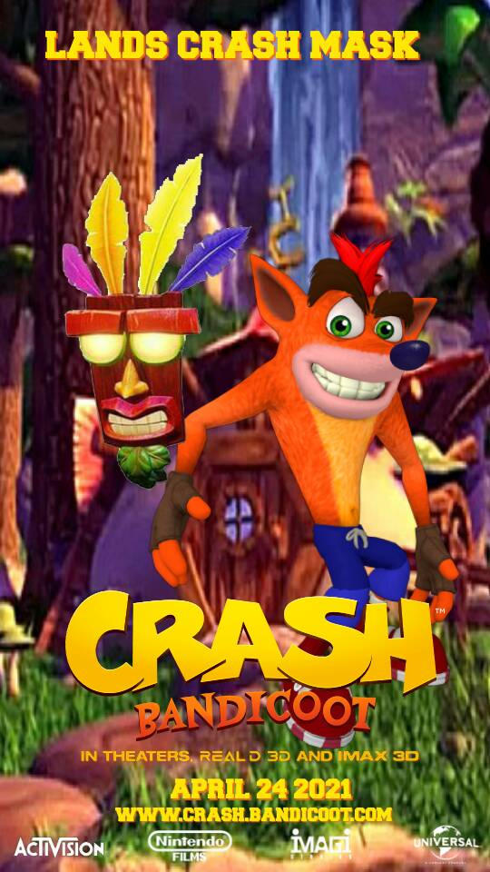 I Made A Teaser Poster For Crash Bandicoot The Movie 🥭🍿🎥 : r