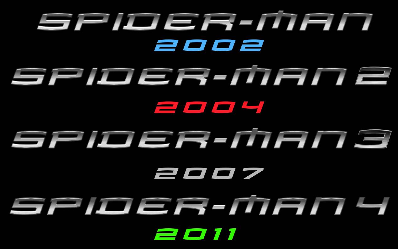 2002 Letras Spider-Man (2002-2011) Logo by danyvianicandiani on DeviantArt