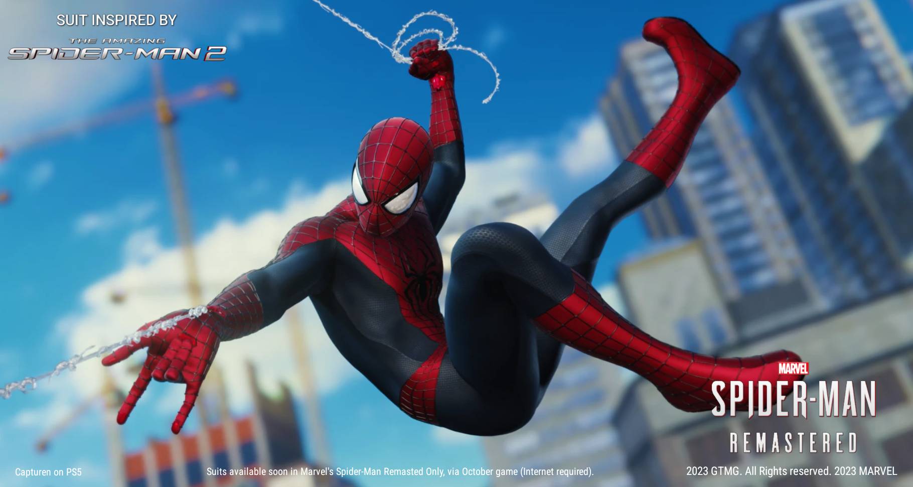 Marvel's Spider-Man Remastered 2023 Amazing 2 Suit by danyvianicandiani on  DeviantArt