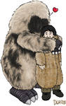 Yeti Hugs by dragon-64