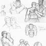 TF2 - SoldierMedic sketches