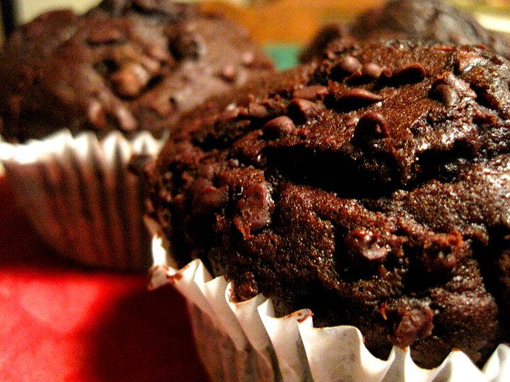 Chunky Chocolate Muffins