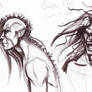 Liath the Goblin King sketches