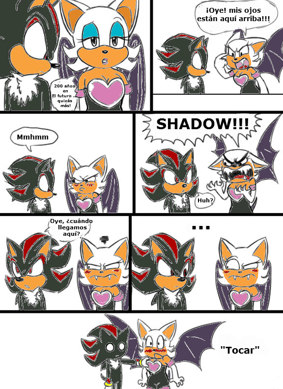 Shadow x Rouge by Masculc7 on DeviantArt