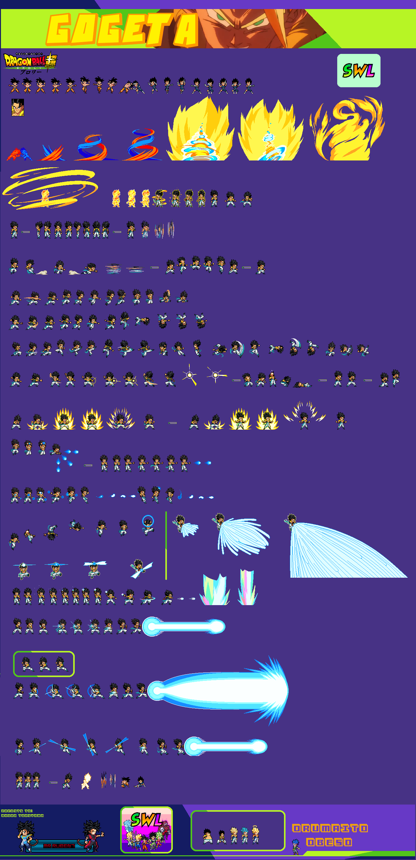 Vegeta Ssj Sprite Sheet Swl By Orumaitoobeso On Deviantart Vegeta