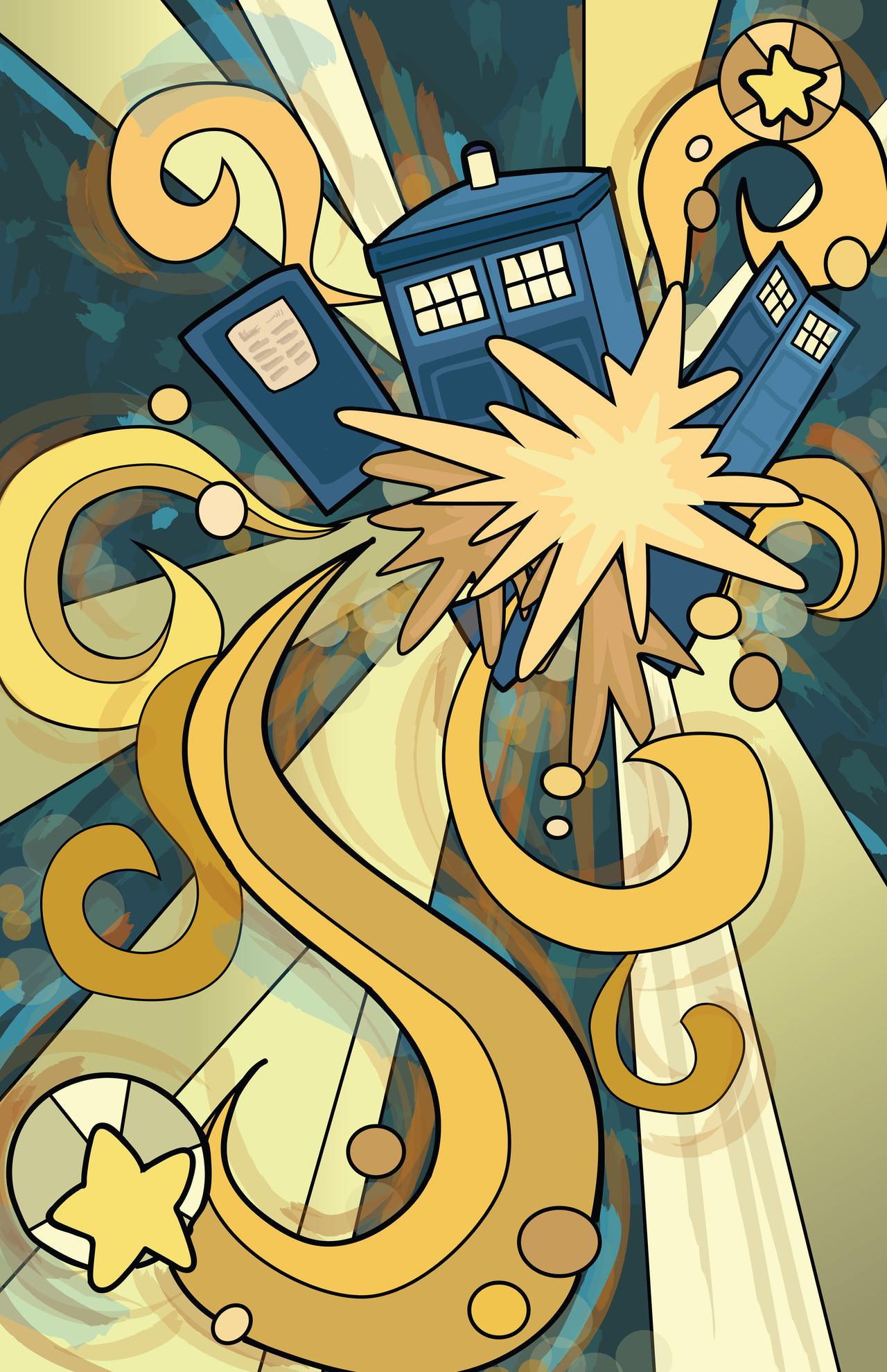 Exploding Tardis by iamlaceysimpson on DeviantArt