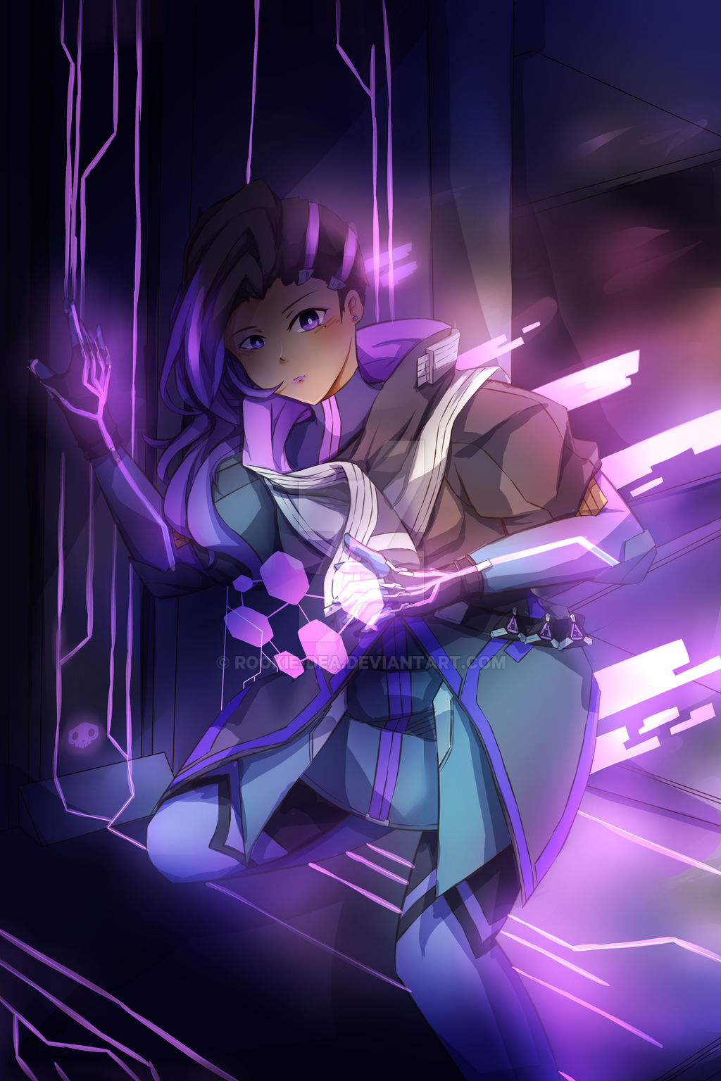 Sombra Overwatch by Rookie-Dea on DeviantArt Sombra Overwatch by Rookie-Dea on DeviantArt