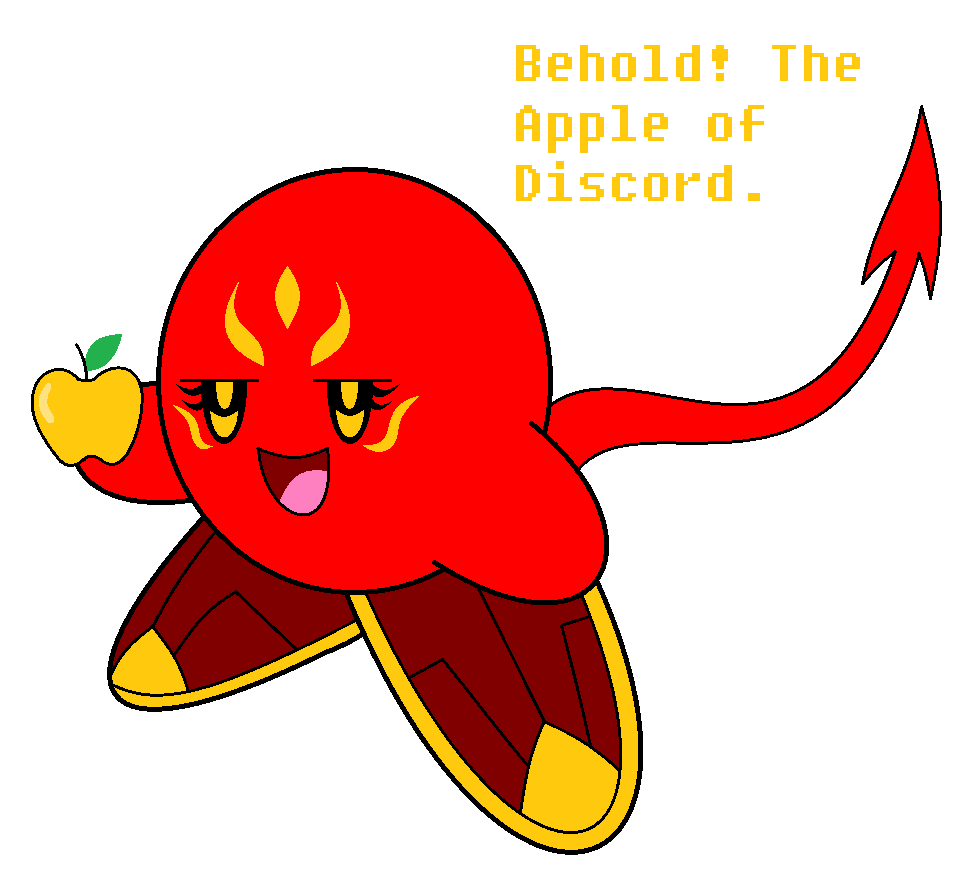 The Apple of Discord. by DarkSpirit666 on DeviantArt