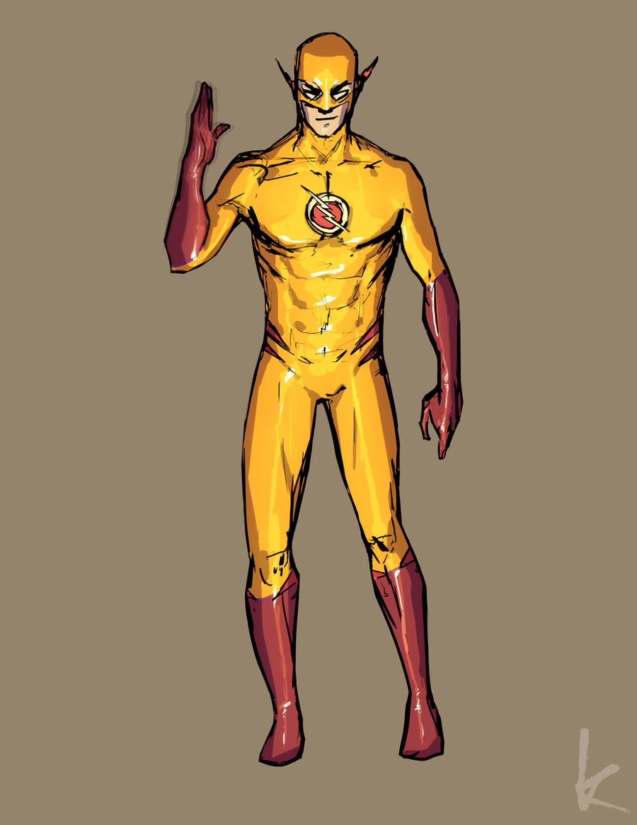 Yellow Flash Reverse Yellow - Reverse Flash by KHAN-04 on DeviantArt