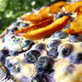 Blueberry Peach cheesecake III