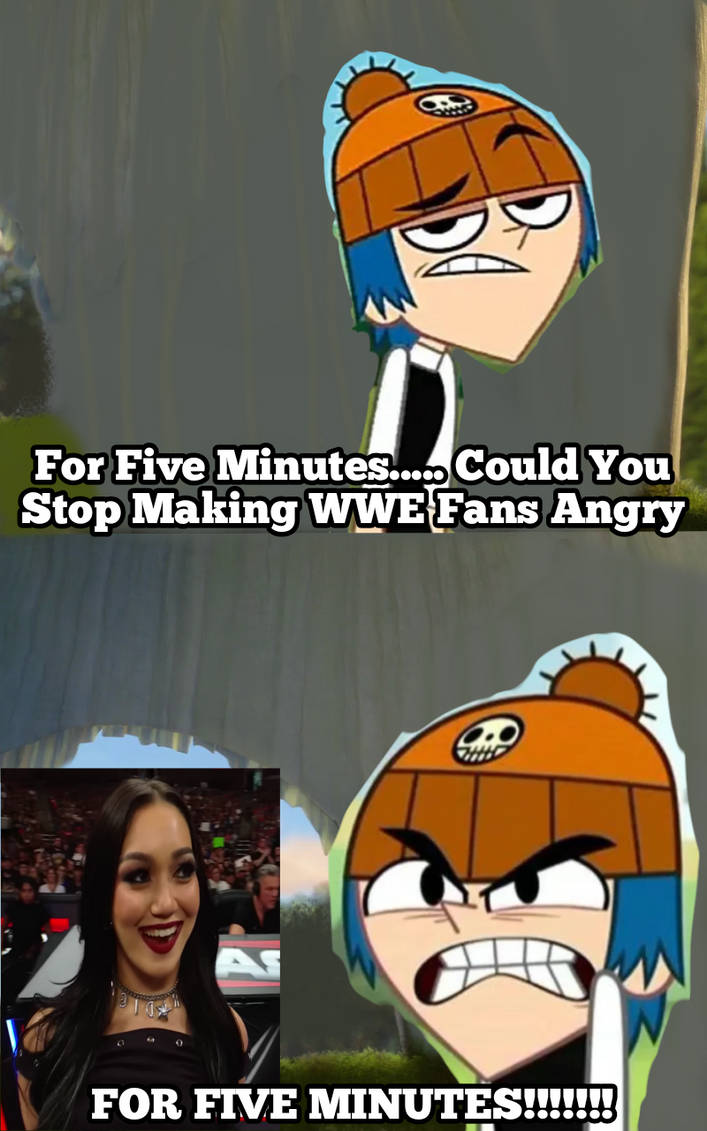 Corey Riffin Tells Roxanne Perez For Five Minutes by Guisep58 on DeviantArt