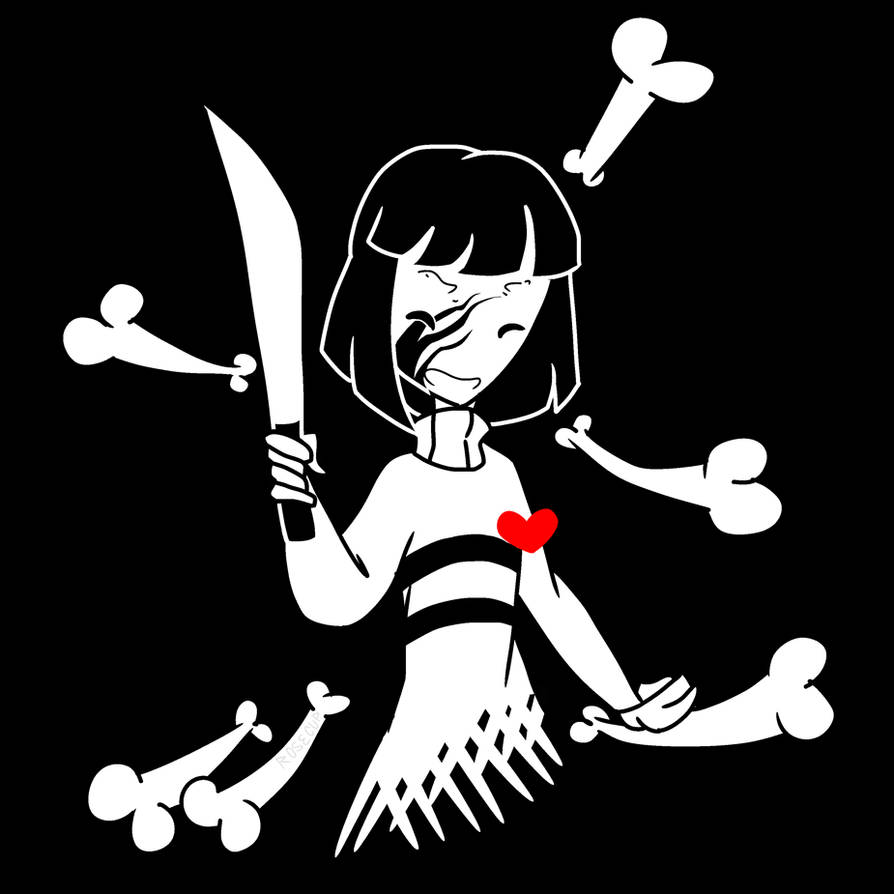 Frisk (Genocide) by ButterCupsD on DeviantArt