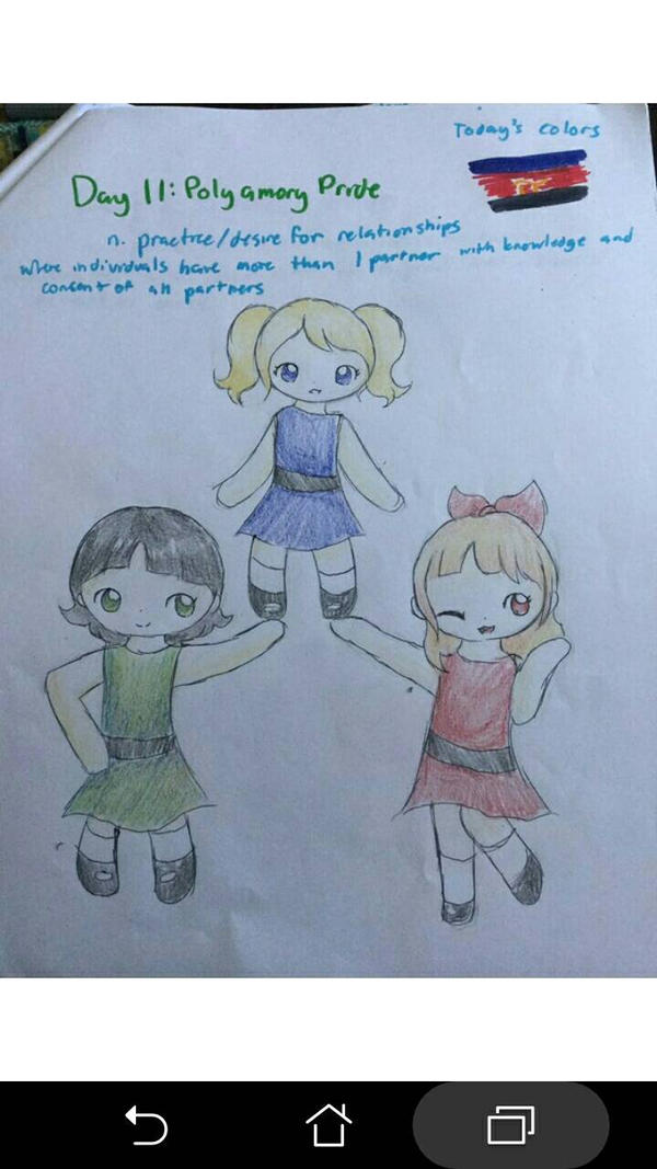 Polyamory Deviantart day 11: polyamory pride by paintyneko on DeviantArt