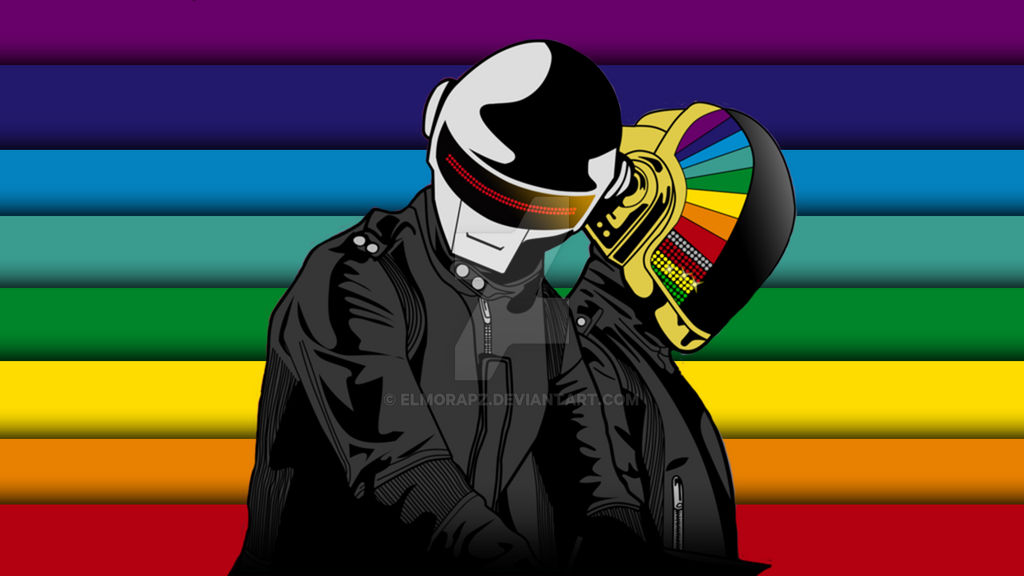 Daft Punk Colorful(Material)