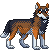 FREE-Wolf Howl Pixel Icon