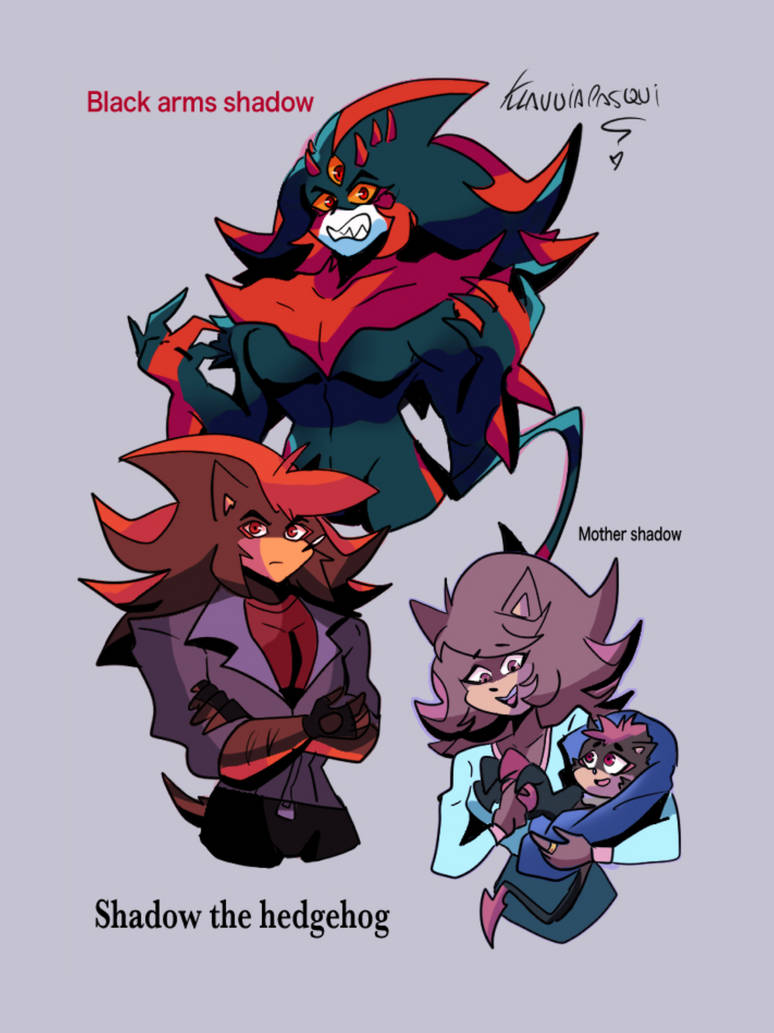 Shadow black arms mutant by klaudiapasqui on DeviantArt