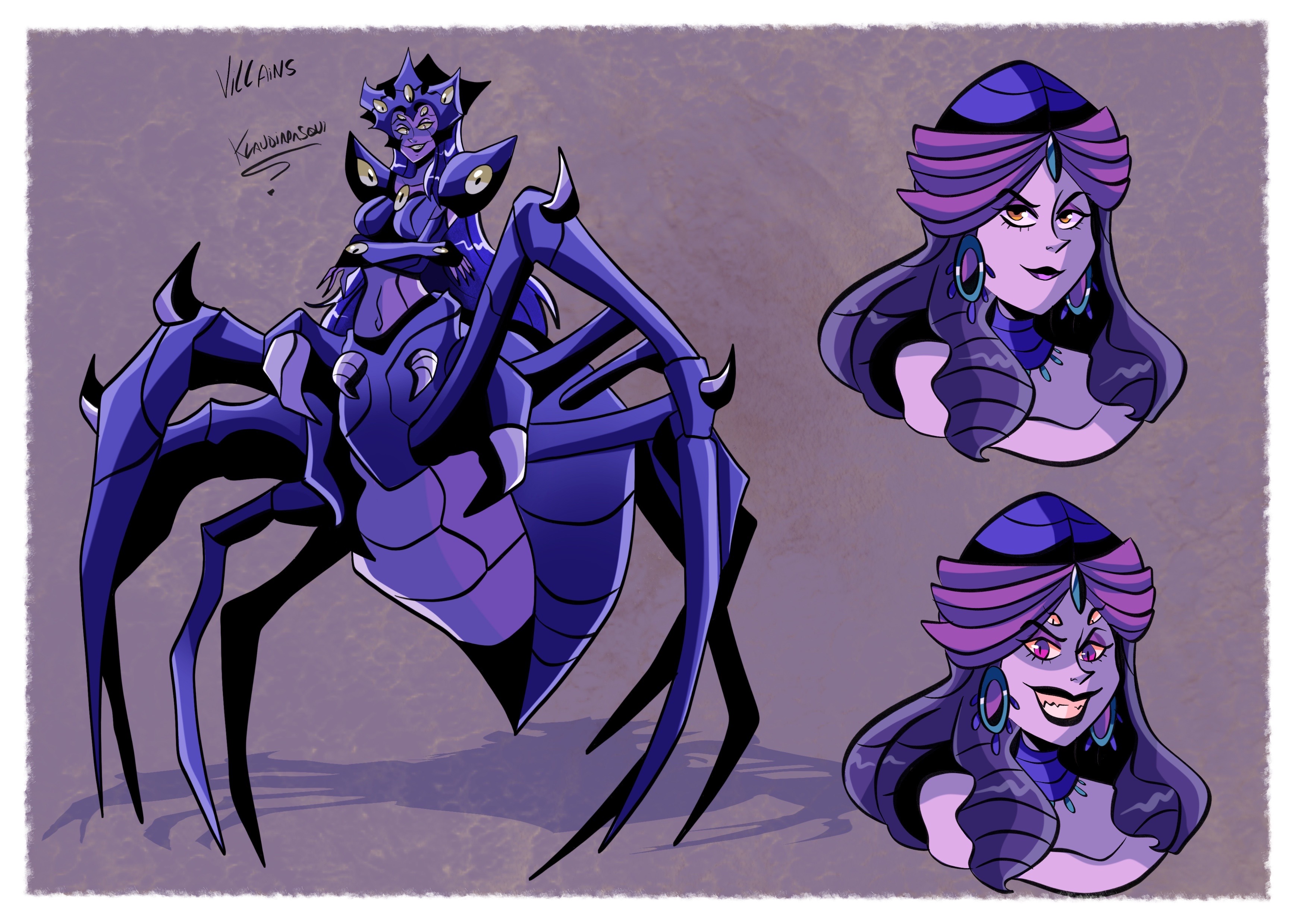 The queen spider by klaudiapasqui on DeviantArt