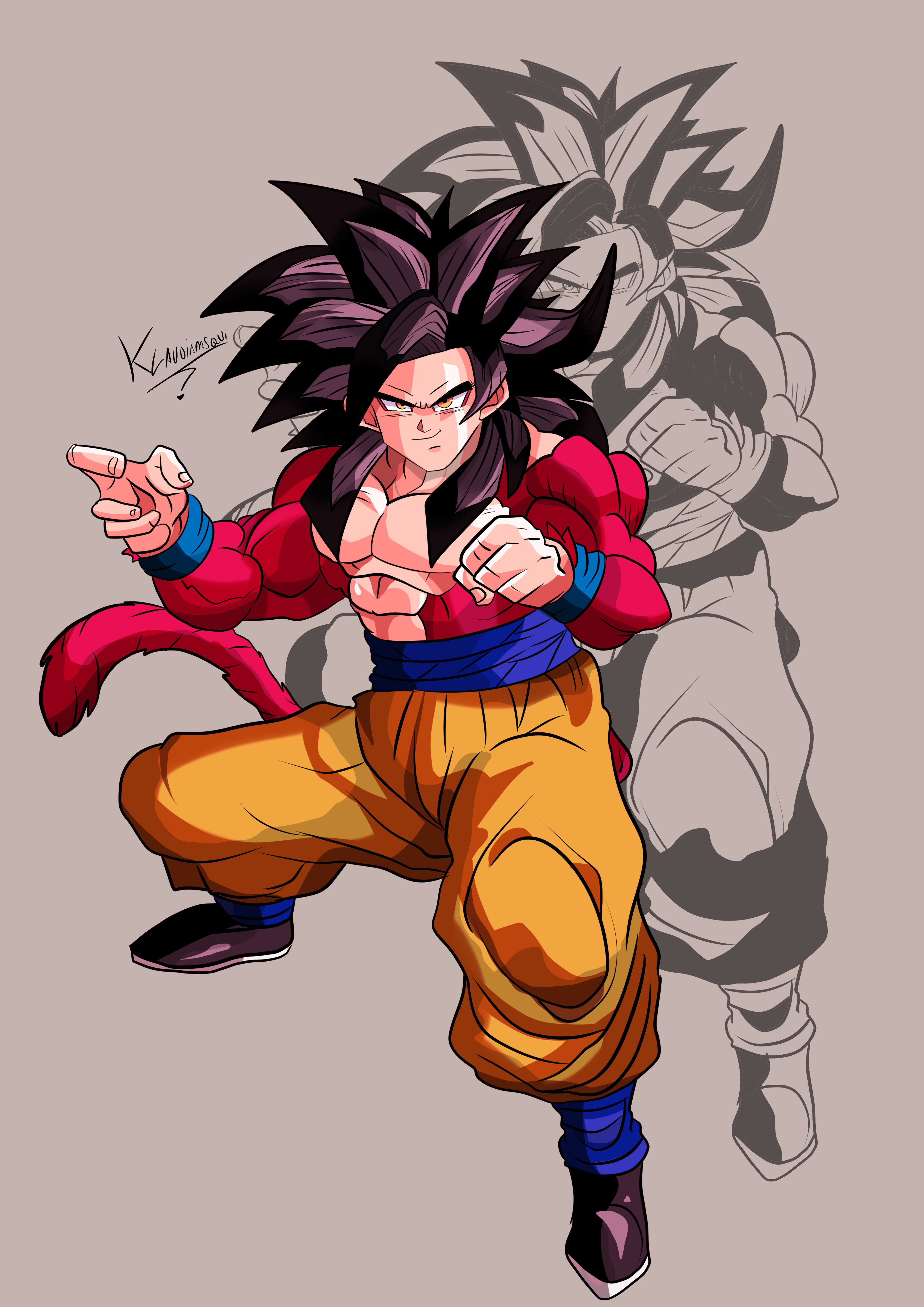 Goku Super Saiyan 34 by SuperSaiyanAlpha on DeviantArt