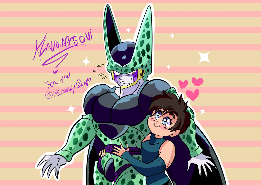 Cell x oc commission ship by klaudiapasqui on DeviantArt