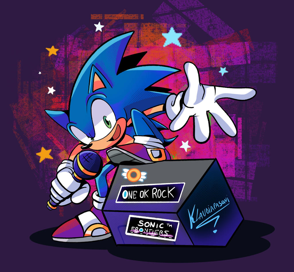 Sonic drawing music by klaudiapasqui on DeviantArt