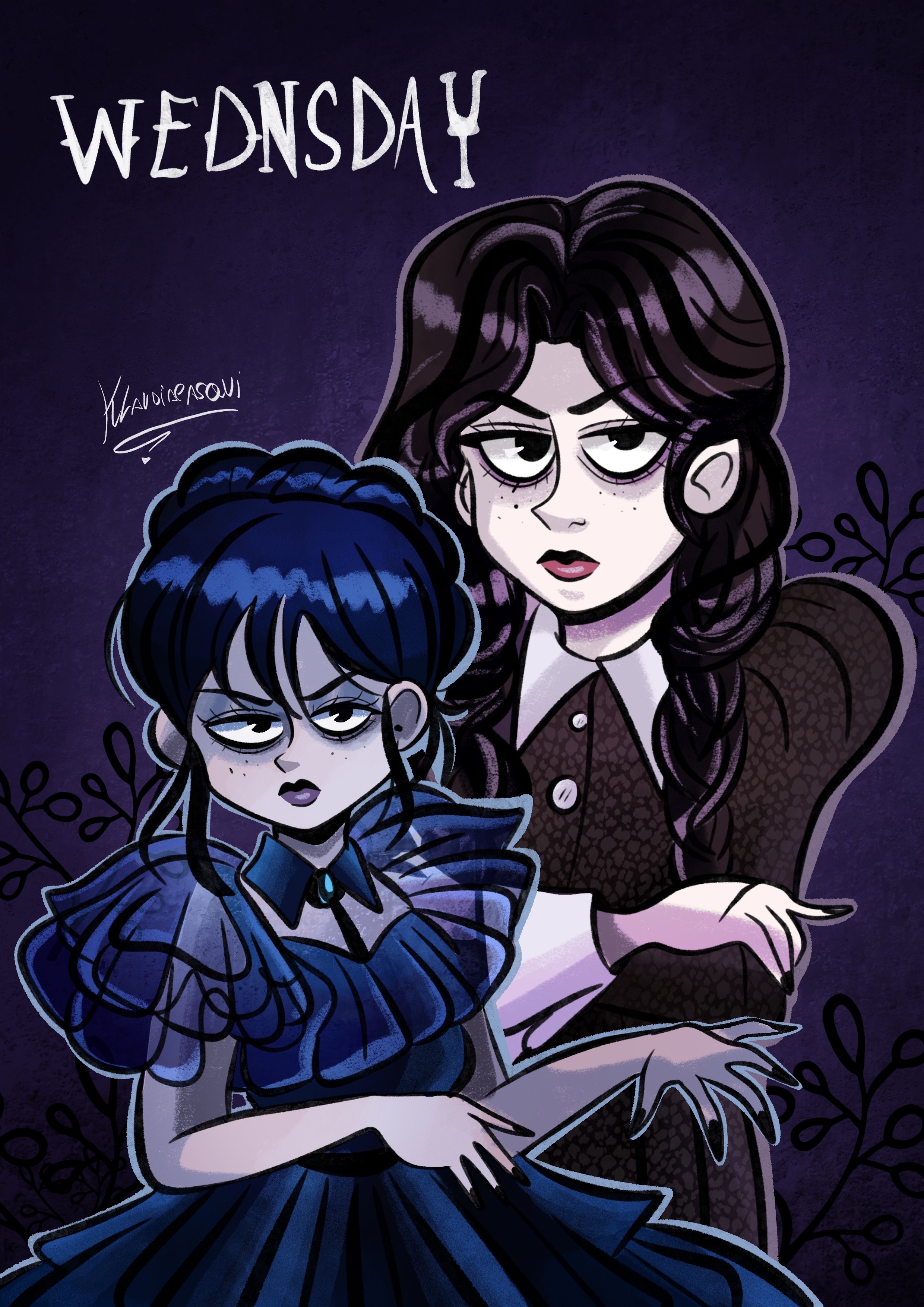 WEDNSDAY by klaudiapasqui on DeviantArt