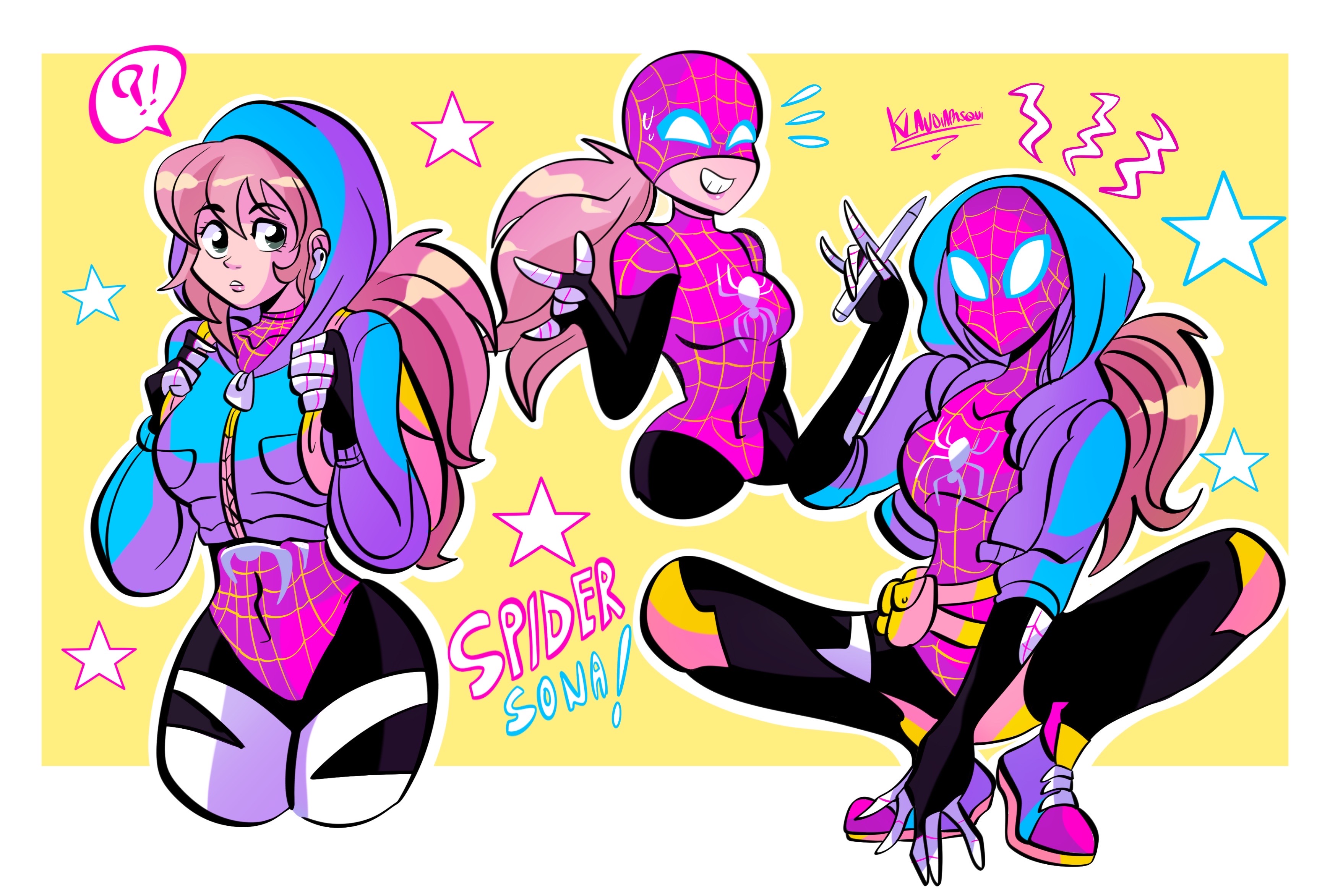 My spidersona by klaudiapasqui on DeviantArt