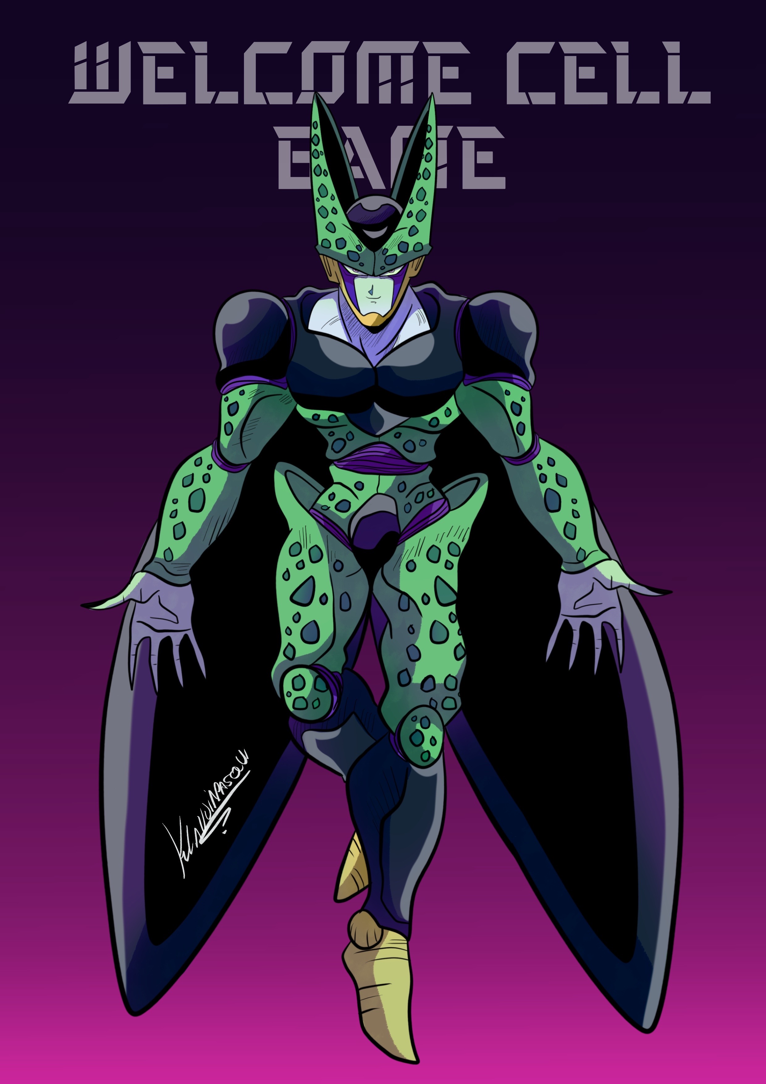 Welcome cell game 2023 by klaudiapasqui on DeviantArt