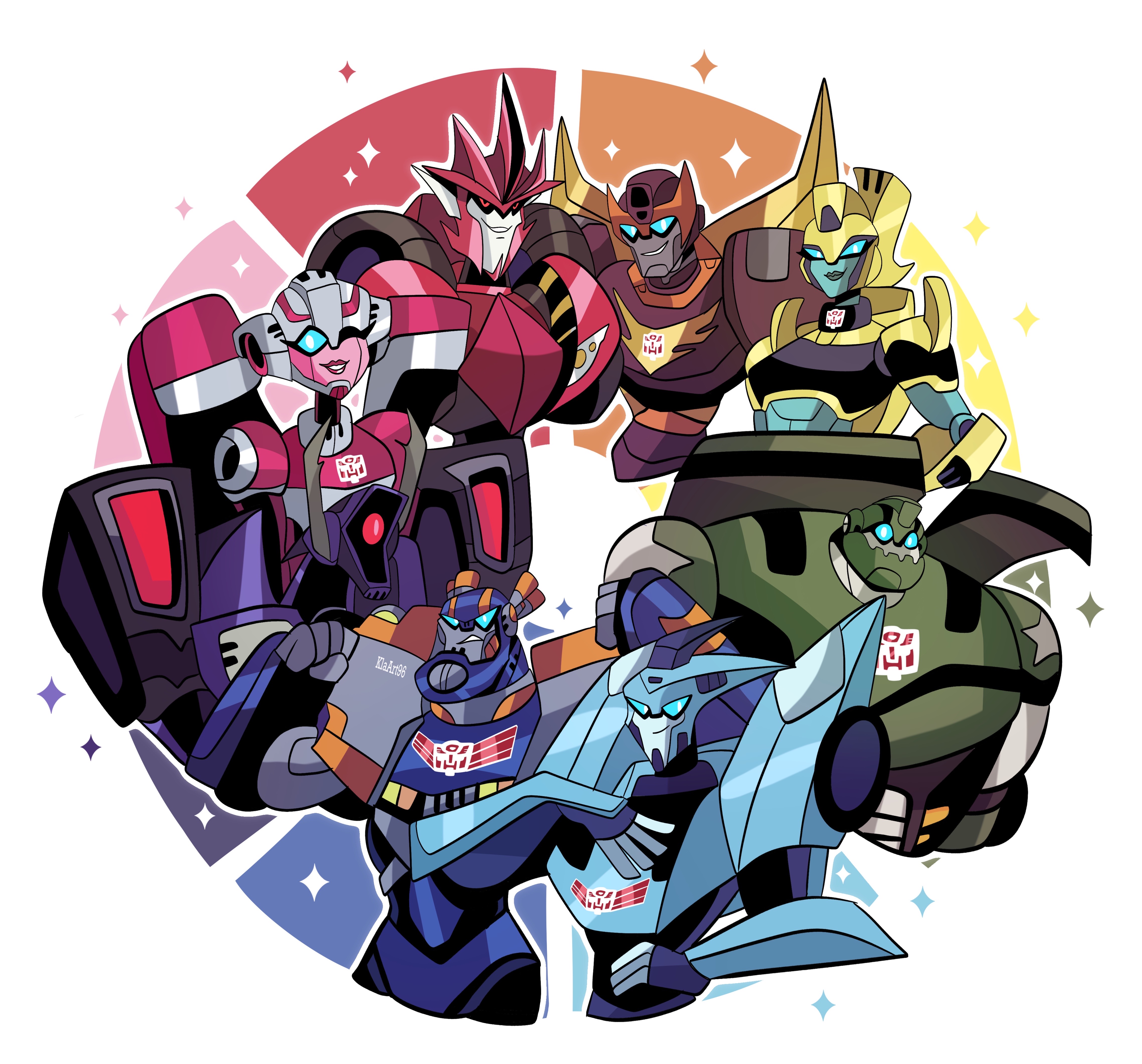 Transformer Team Vector The colors tfa transformers by klaudiapasqui on DeviantArt