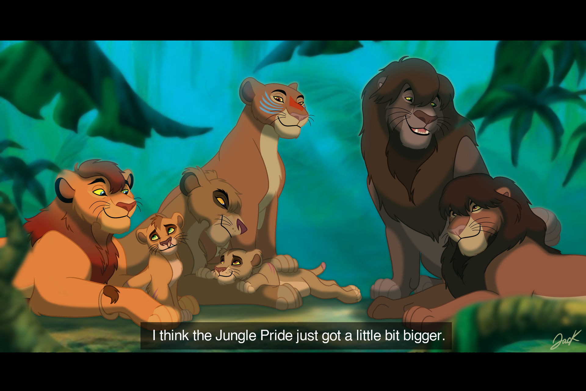 Gangle Pride Jungle Pride by satme97 on DeviantArt