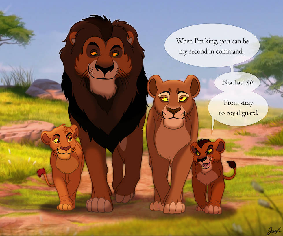 Obasi, Eshe, Taka, and Mufasa by satme97 on DeviantArt