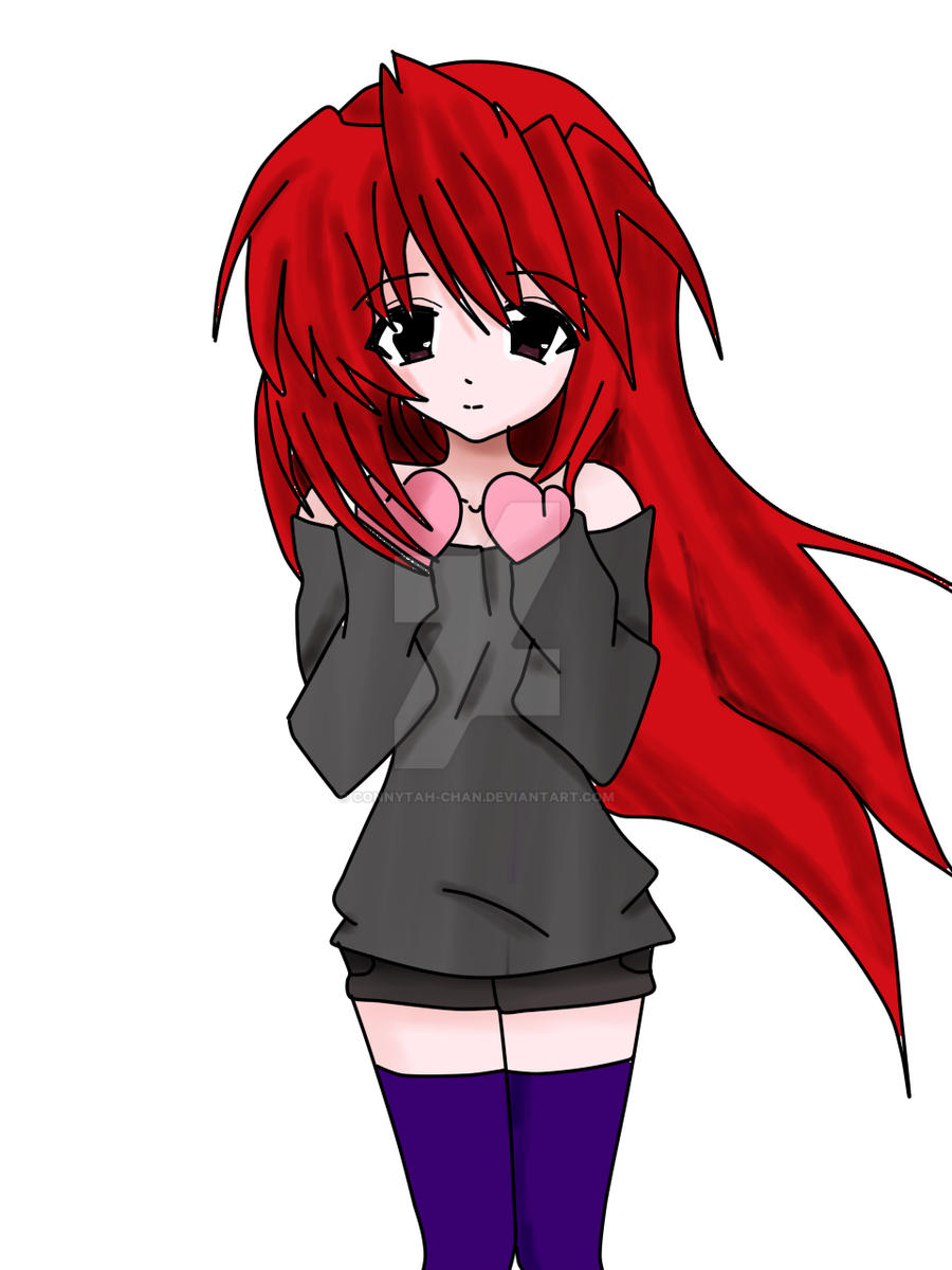 Chica Anime Cabello Rojo by Connytah-Chan on DeviantArt Chica Anime Cabello Rojo by Connytah-Chan on DeviantArt