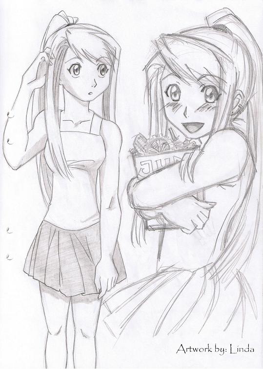 Winry and junk