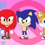 Team Sonic chibis