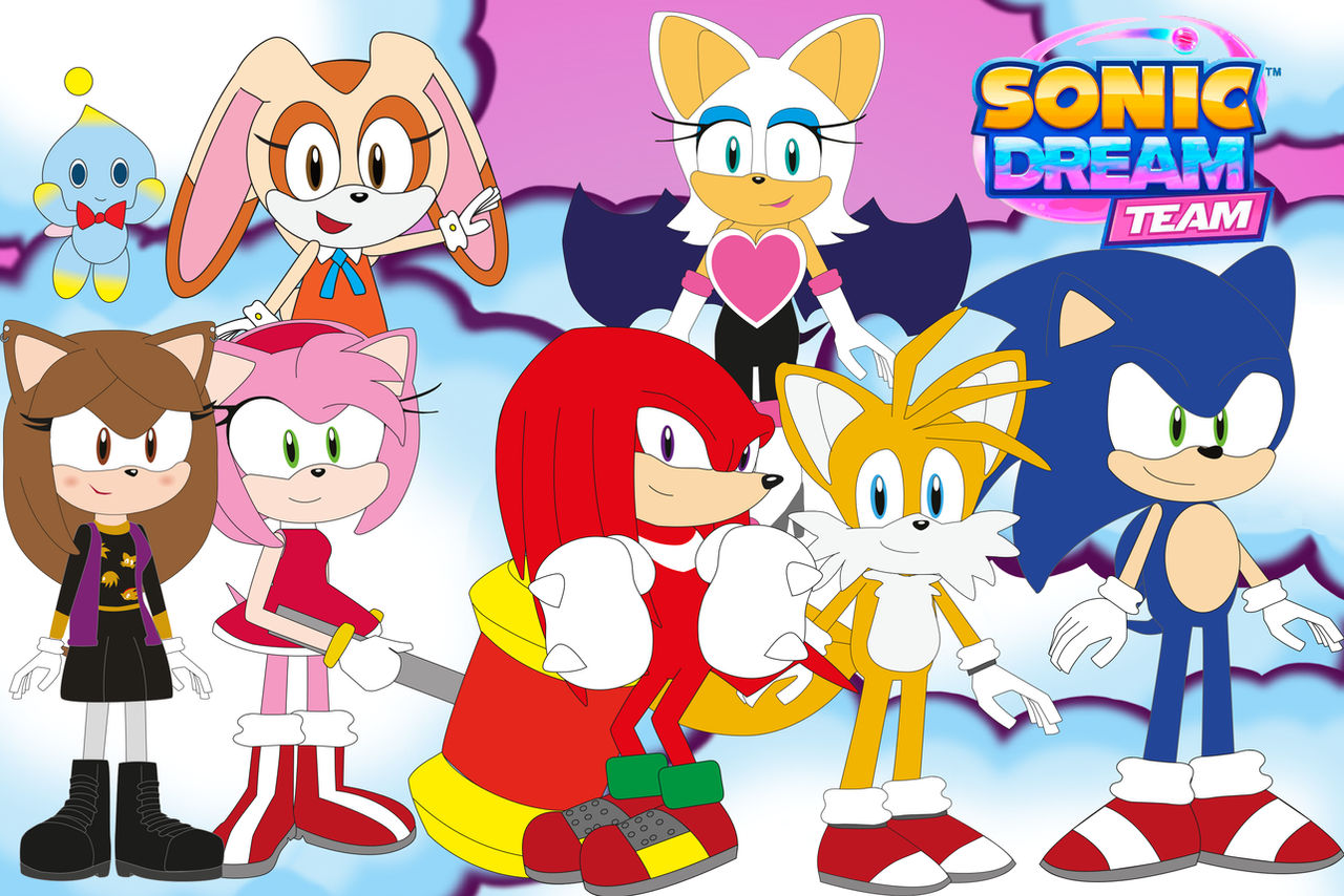 Deviantart Soni Sonic Dream Team and me by LuzFredericksonfirst on DeviantArt