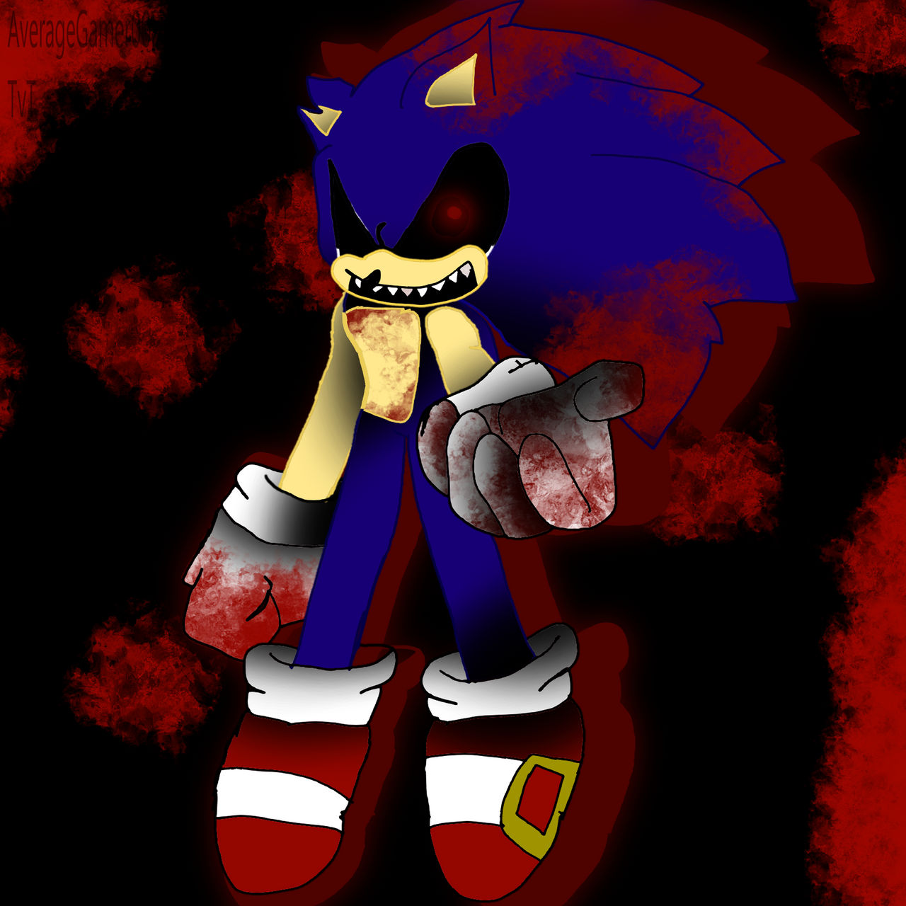 Sonic Exe by AverageGamer2 on DeviantArt