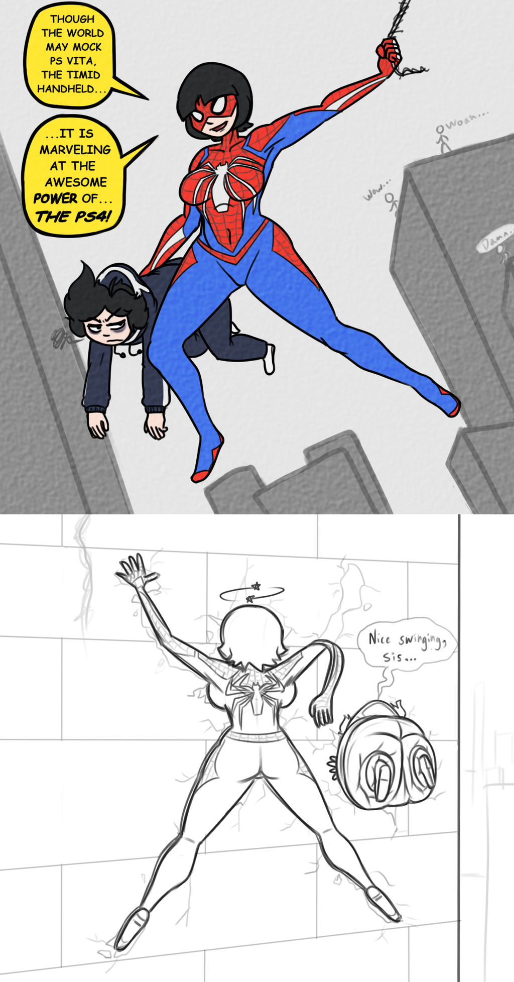 Spiderman Post-it Note by shyninjaneko on DeviantArt