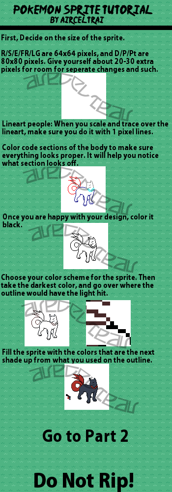 Pokemon Sprite Tutorial Part 1