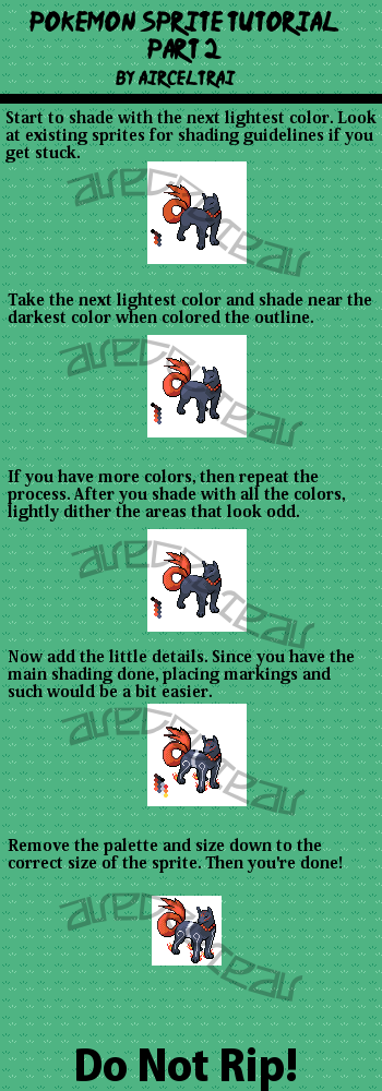 Pokemon Sprite Tutorial Part 2