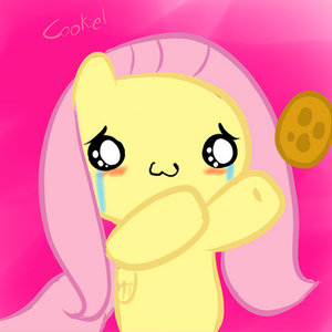 Fluttershy and her cookie