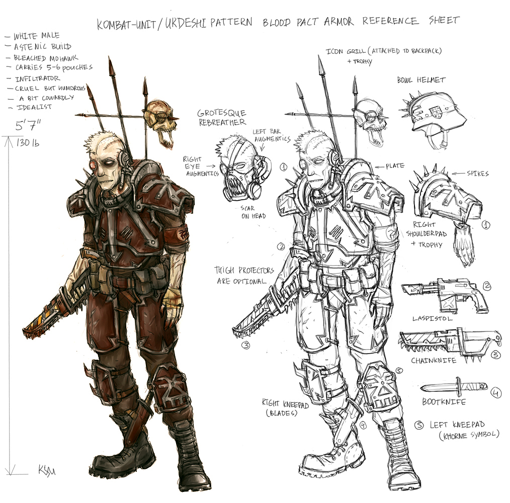 kombat-unit Urdeshi armor Ref