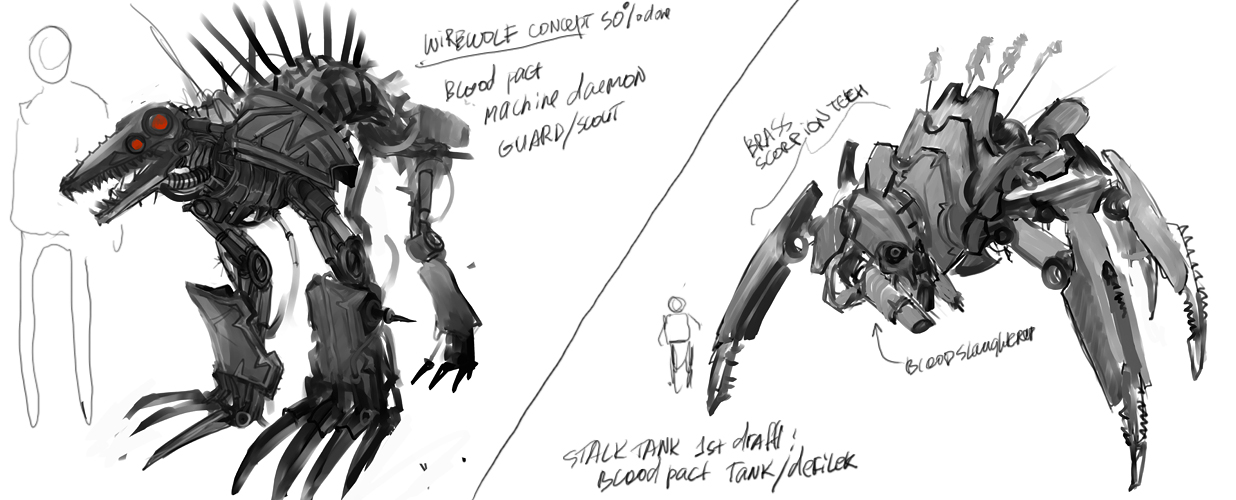 Blood Pact Tech concepts wip