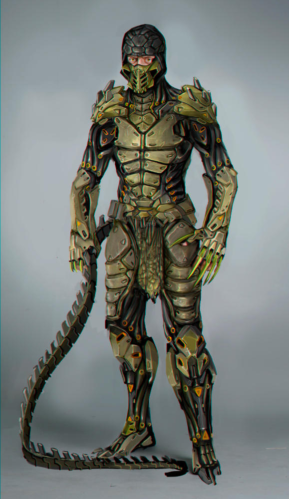 Reptile MK X by TD-Vice on DeviantArt
