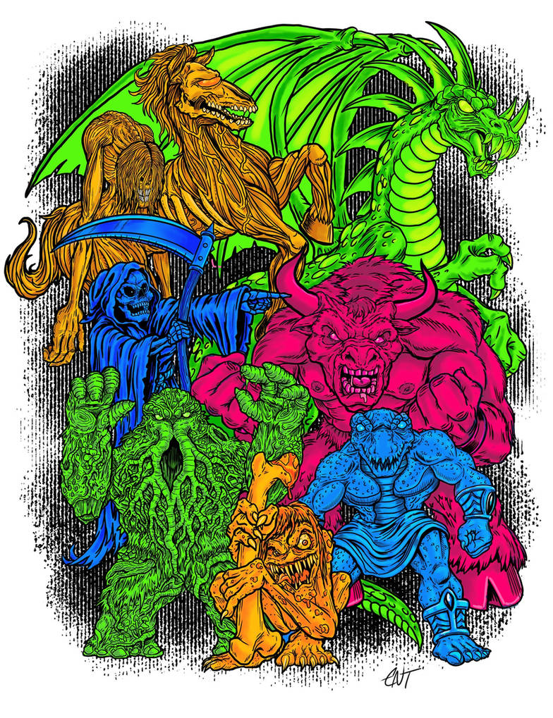 Monster In My Pocket 4 by MonsterTattoo on DeviantArt
